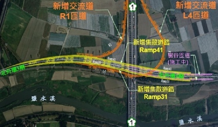 台南國道1號增設第4個交流道 2025年完工(自由時報0703)|NEW HOUSE