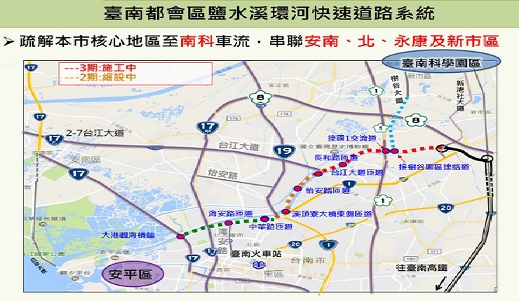 四大工業區與生活圈的新運輸走廊—鹽水溪環河快速道路(財訊1118)
