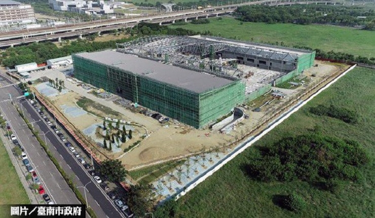 大台南會展中心上樑 預定明年6月完工 (經濟日報1106)