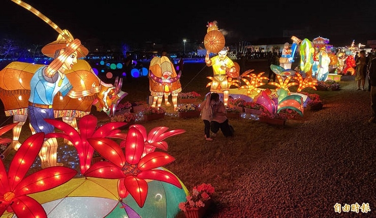 台灣燈會在台南北門 賞燈遊客比春節還多 (自由時報0303)